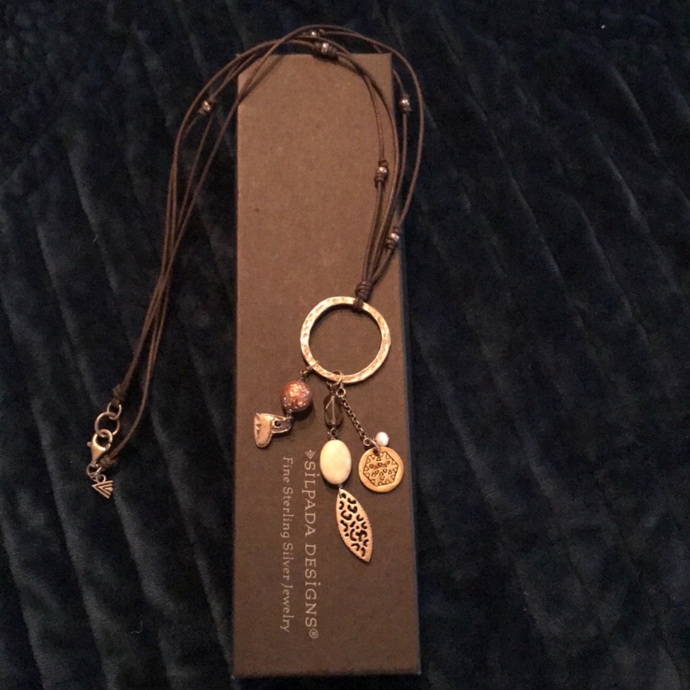 Silpada Leather Necklace
